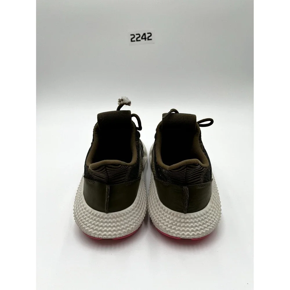 Adidas Prophere Mens Size 7.5 Casual Shoes Trace Olive Knit Low Top Sneakers